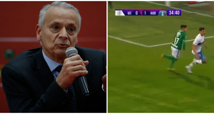 Javier Castrilli jugada UC Audax