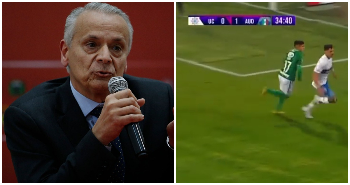 Javier Castrilli jugada UC Audax