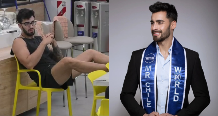 Jorge en Gran Hermano (izquierda) y en una foto de Instagram (derecha)