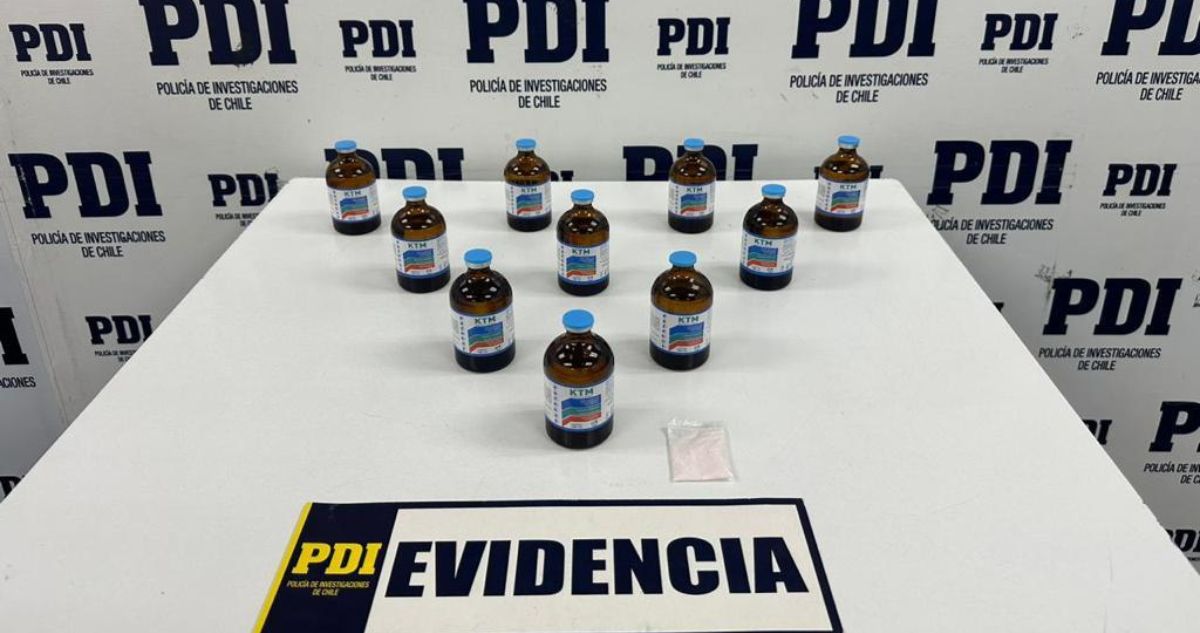 PDI detiene a dos chilenas tratando de ingresar a Chile $3,5 millones en ketamina por paso Chacalluta