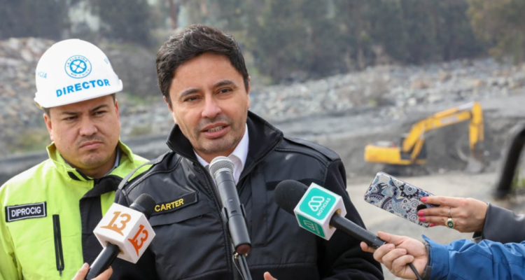 Alcalde Rodolfo Carter anuncia plan por lluvias en la comuna.