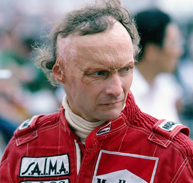 El brutal accidente de Niki Lauda en 1976.