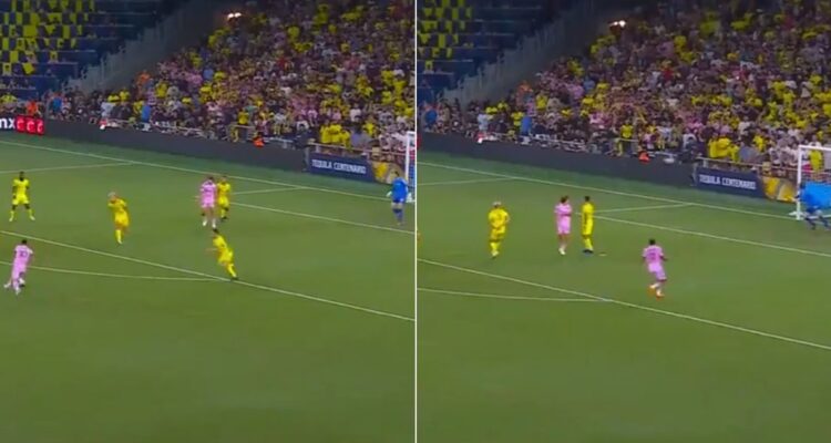 Lionel Messi y un golazo en la Leagues Cup