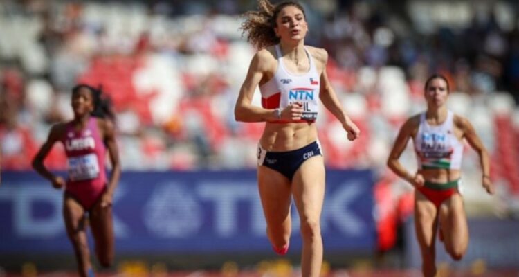 Martina Weil lo dio todo en su debut en el Mundial de Atletismo