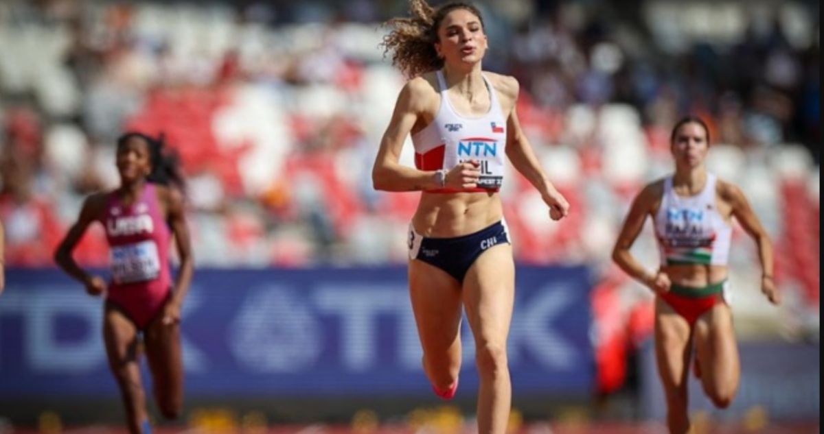 Martina Weil lo dio todo en su debut en el Mundial de Atletismo