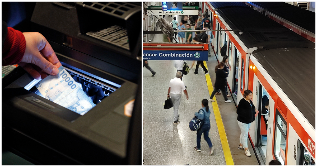 No sólo entregarán dinero: Así serán los cajeros automáticos que BancoEstado instalará en el Metro