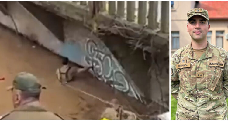 Militar salvó a hombre a minutos de ahogarse en río Claro: “No pensé en los riesgos”