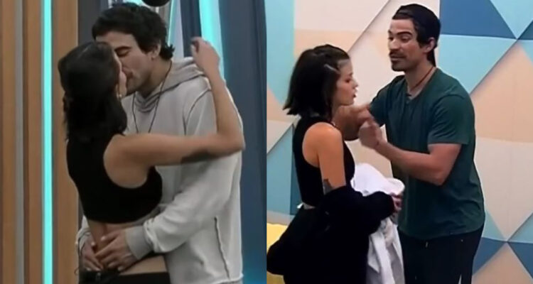 Constanza Capelli junto a Sebastián Ramírez, con quien presuntamente habría sufrido violencia psicológica, donde incluso el Ministerio de La Mujer se refirió al hecho.