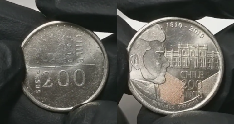 Moneda de 200 pesos