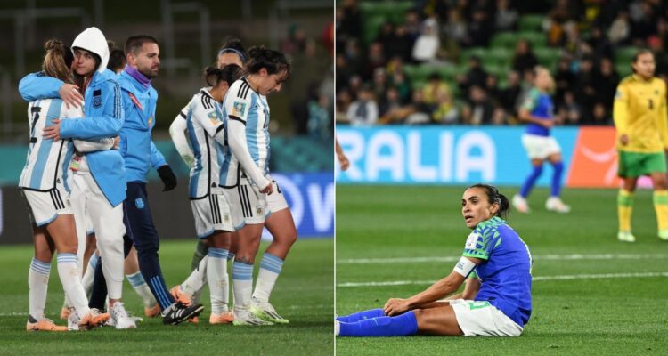 Argentina y Brasil se despidieron del Mundial femenino
