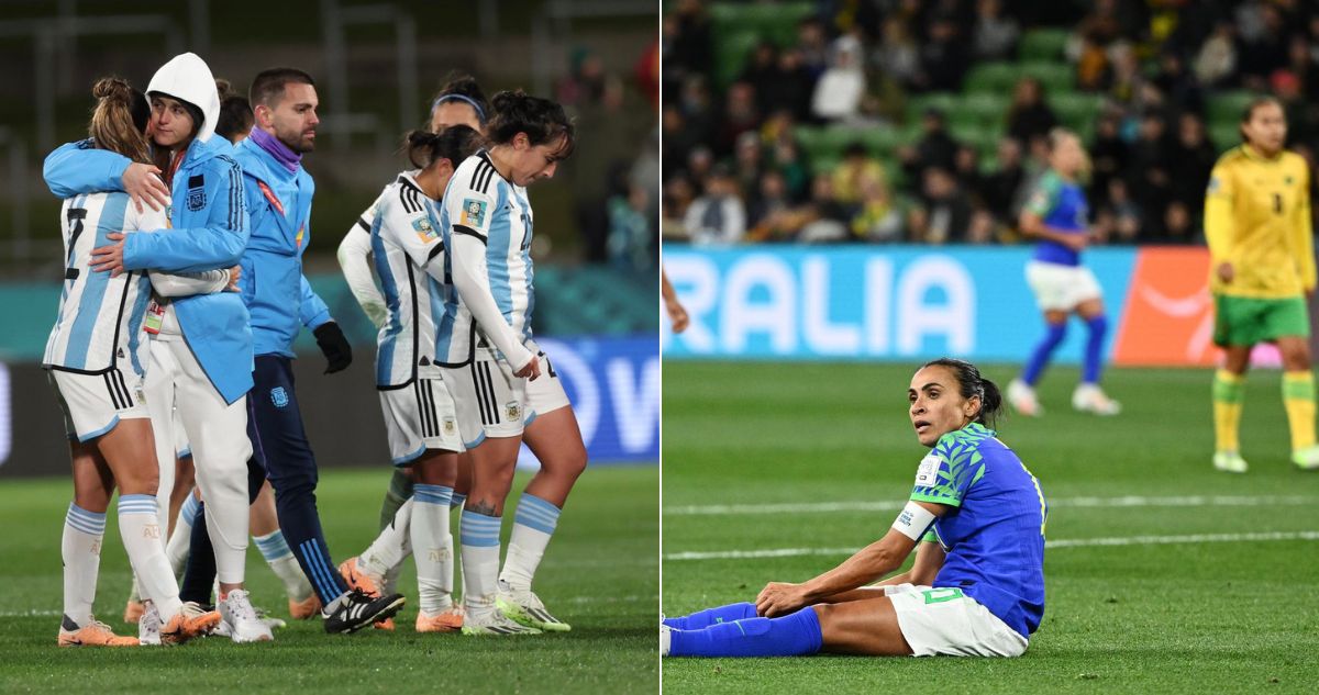 Argentina y Brasil se despidieron del Mundial femenino