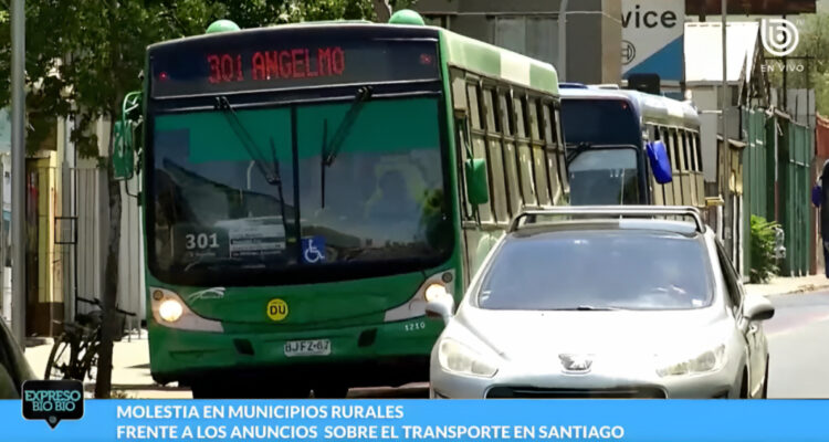 Municipios Rurales denuncian ser “excluidos” en avances del transporte público