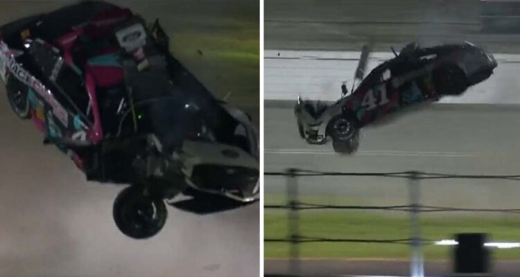 Ryan Preece se salvó de milagro tras brutal accidente en la Nascar.