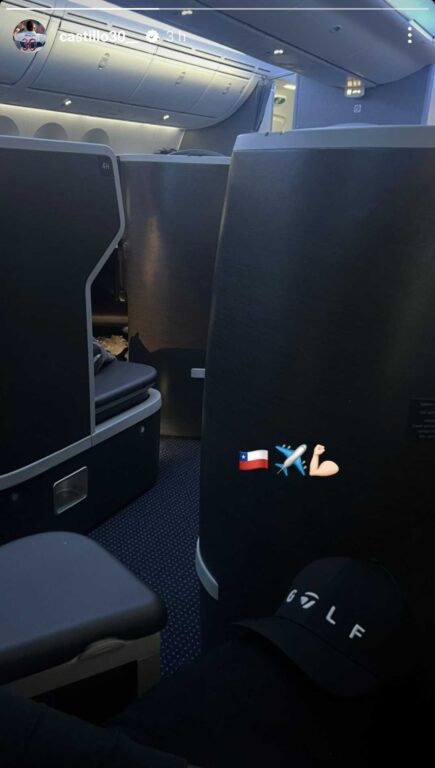 Nicolás Castillo viaje