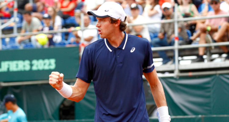 Nicolás Jarry es apuntado como una de las estrellas de las Finales de Copa Davis.