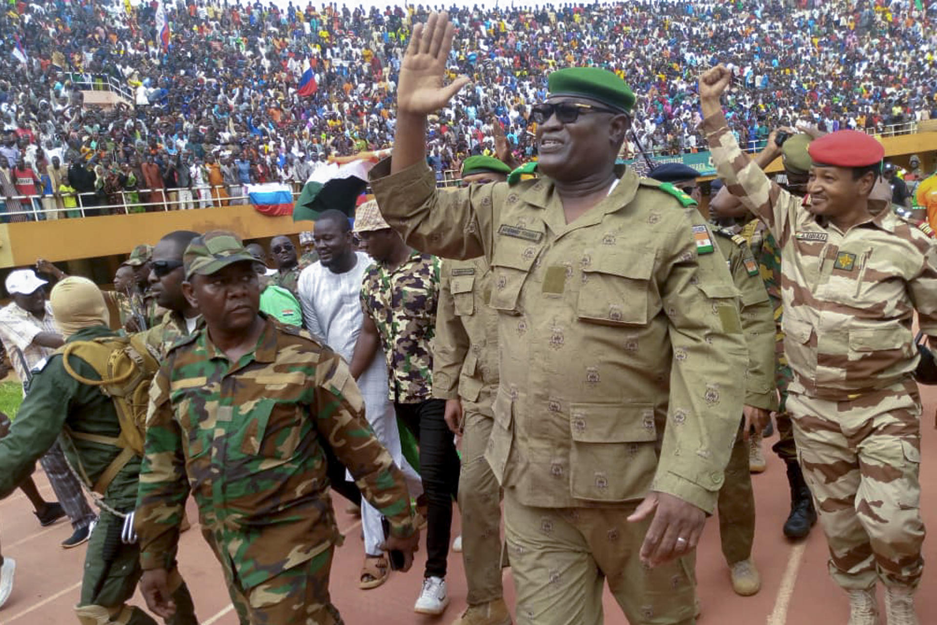 el general Mohamed Toumba, uno de los dirigentes de la junta golpista