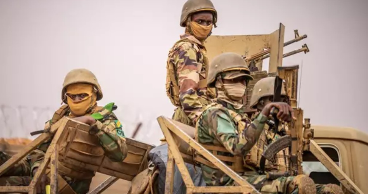 Imagen de archivo de militares nigerinos
