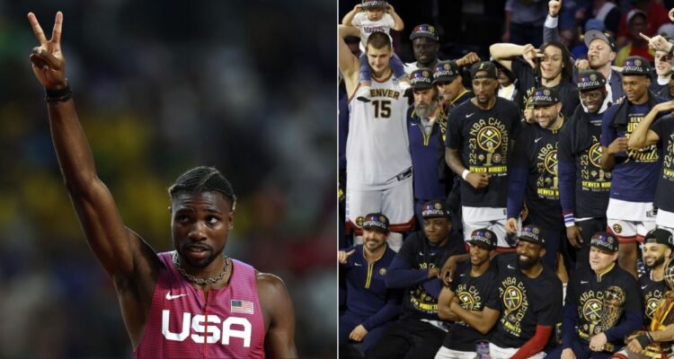 Noah Lyles carga contra la NBA y cracks del basket le responden con todo
