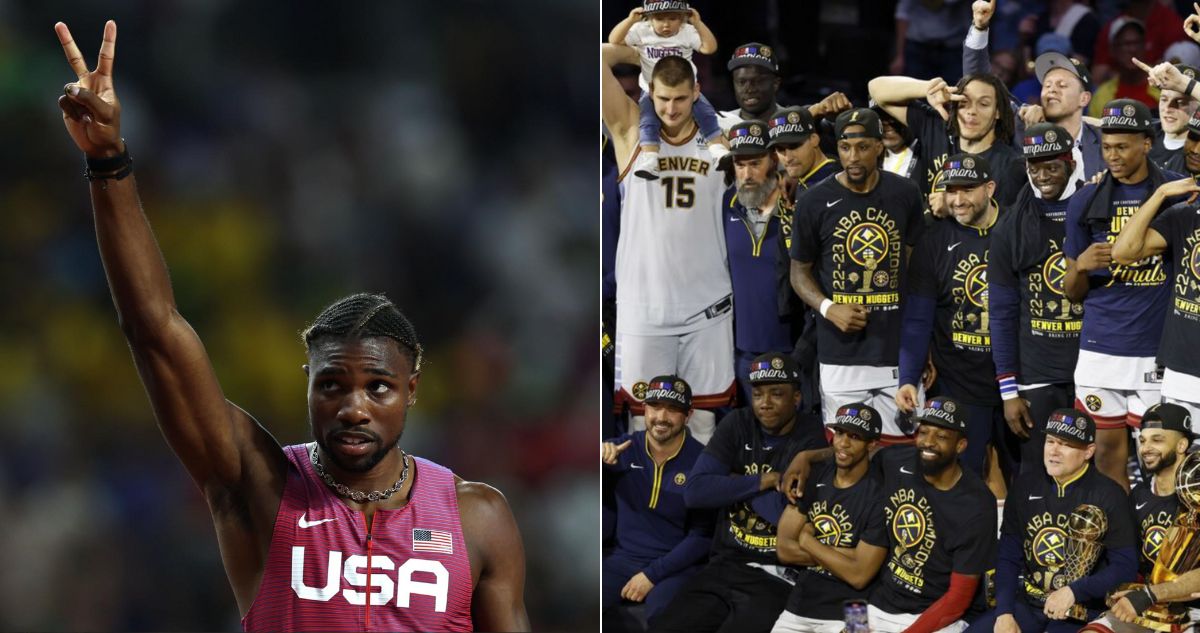 Noah Lyles carga contra la NBA y cracks del basket le responden con todo