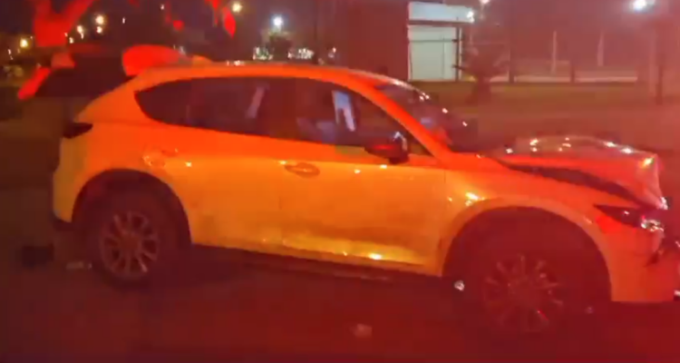 Auto robado en Recoleta