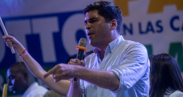 Otto Sonnenholzner, candidato presidencial y exvicepresidente de Ecuador.