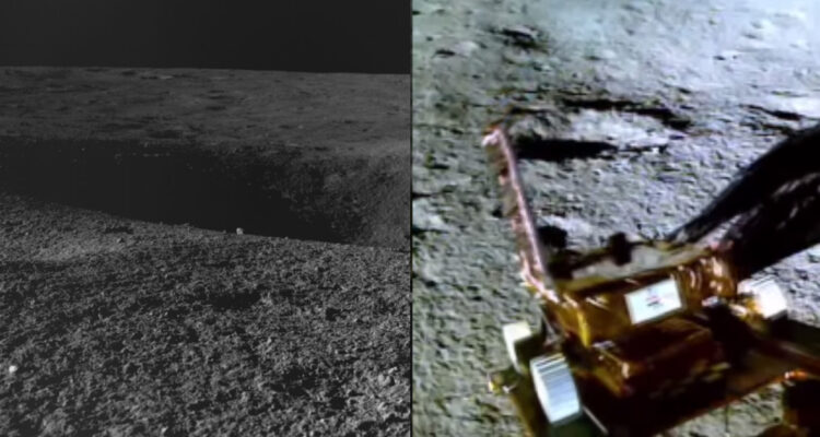 El rover Pangrayan, de la India, encontró un peligroso cráter en sus primeras observaciones en la Luna