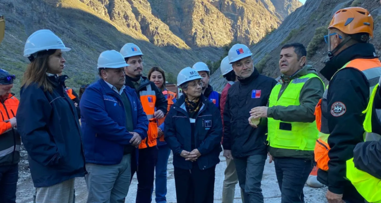 Paso Los Libertadores MOP calcula que en octubre terminarán obras de rutas dañadas por lluvias