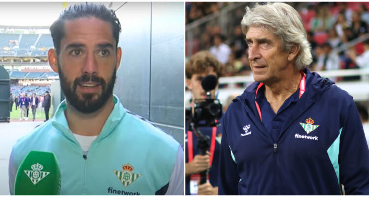 Pellegrini elogios de Isco