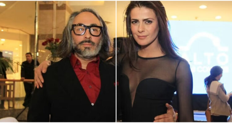 Tonka Tomicic y Marco Antonio López, mejor conocido como “Parived”, posando juntos.