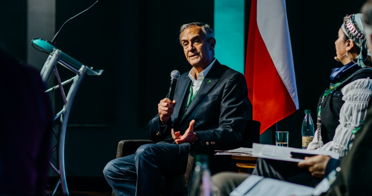 Presidente de CMPC abordó disponibilidad de tierra para comunidades y seguridad en Cumbre Agrícola Sur