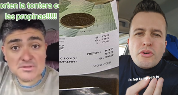 Reclamos por propinas en locales