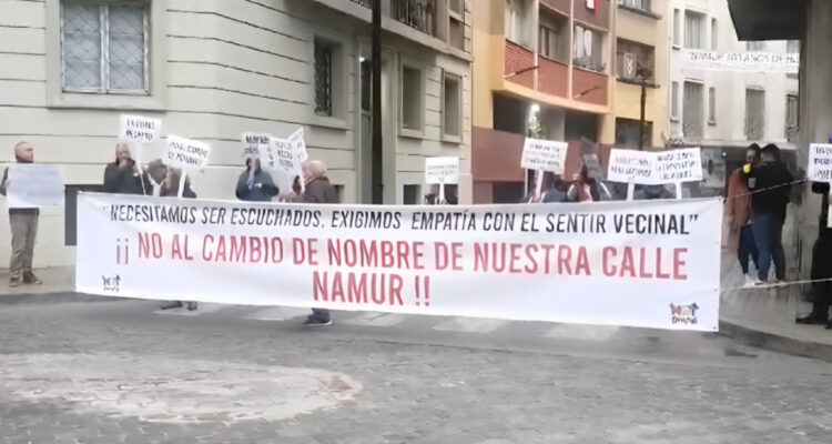 Vecino de Parque Forestal explica cómo lograron revertir el renombramiento de calle Namur en Santiago