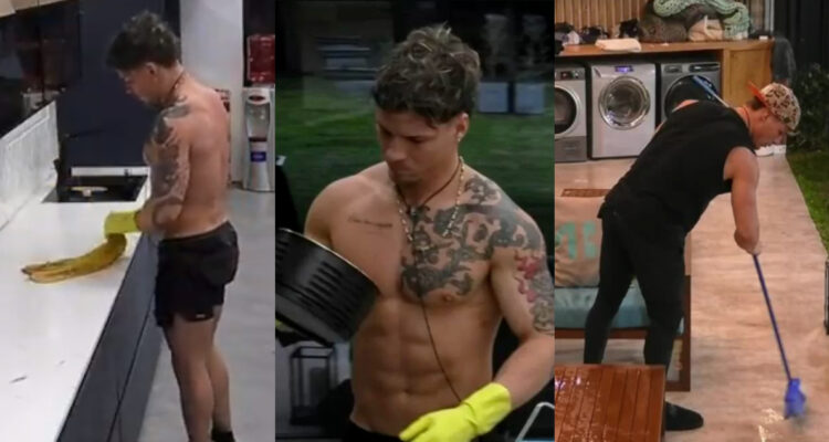 Limpieza de Raimundo Cerda en Gran Hermano