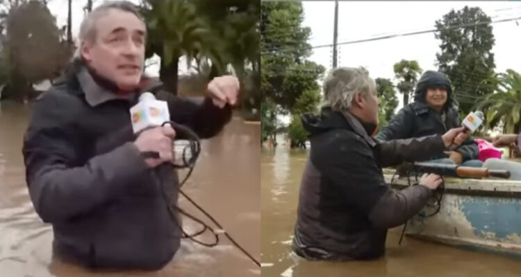 José Luis Repenning responde a críticas por meterse al agua en vivo: “No tienen fundamentos”