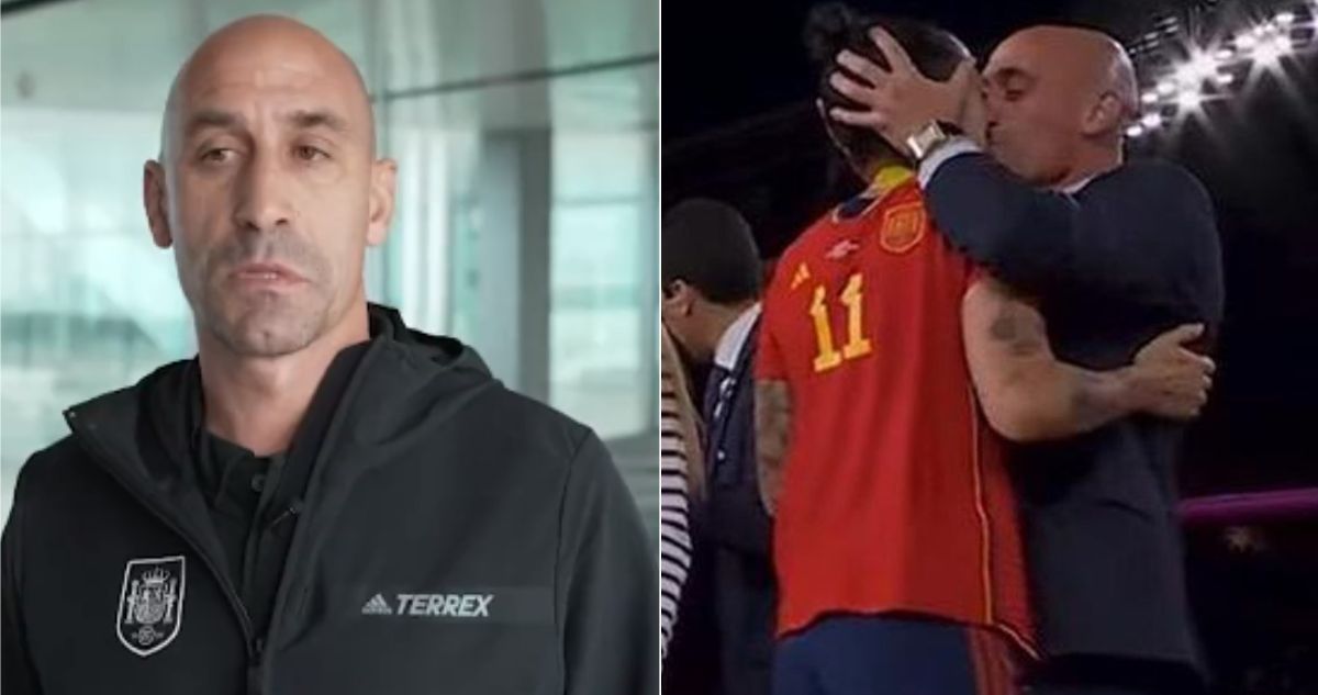 Rubiales se disculpó tras besar en la boca y por sorpresa a figura de España en Mundial femenino
