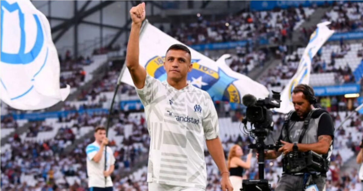 Alexis Sánchez se despide de Marsella y deja un dardo para el nuevo DT.