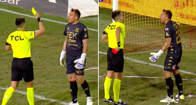 La insólita tarde de Sebastián Pérez ante Católica.