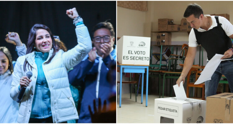 Segunda vuelta en Ecuador: así con la correísta Luisa González y el empresario Daniel Noboa