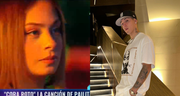 Skarleth en Gran Hermano (izquierda) y fotografía de Pailita (derecha)