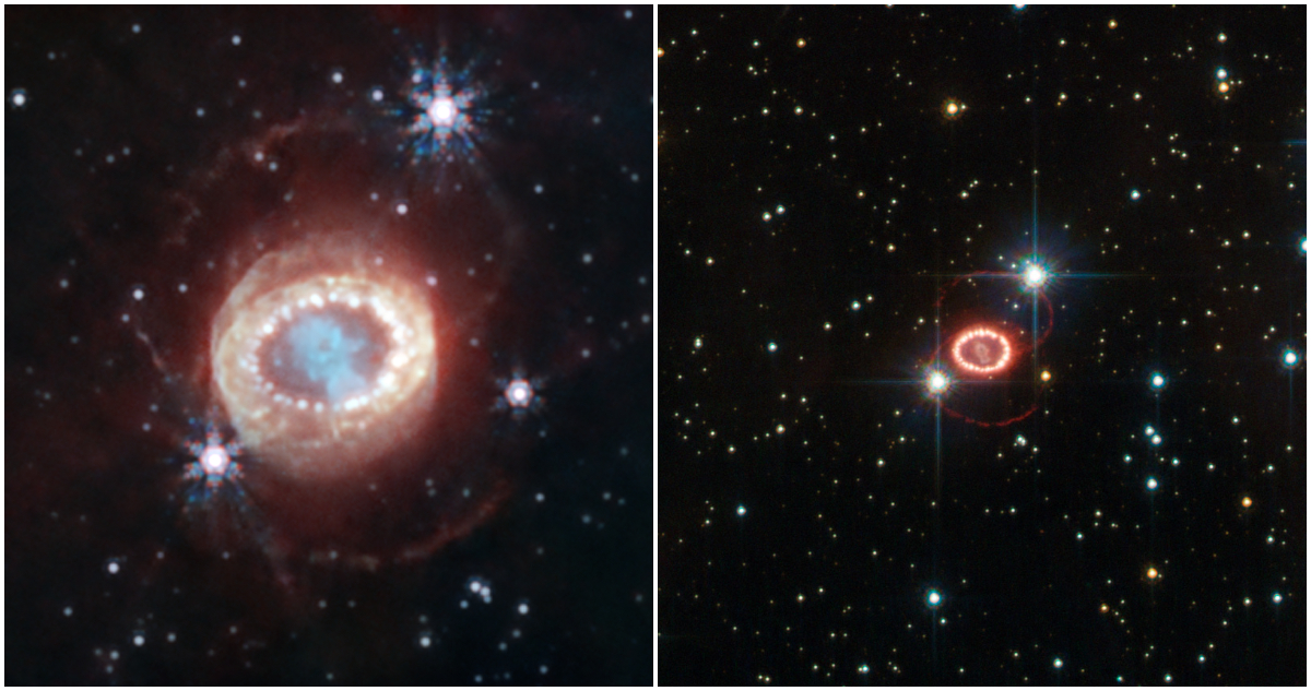 El telescopio James Webb observó la primera supernova vista de cerca en la historia: SN 1987A