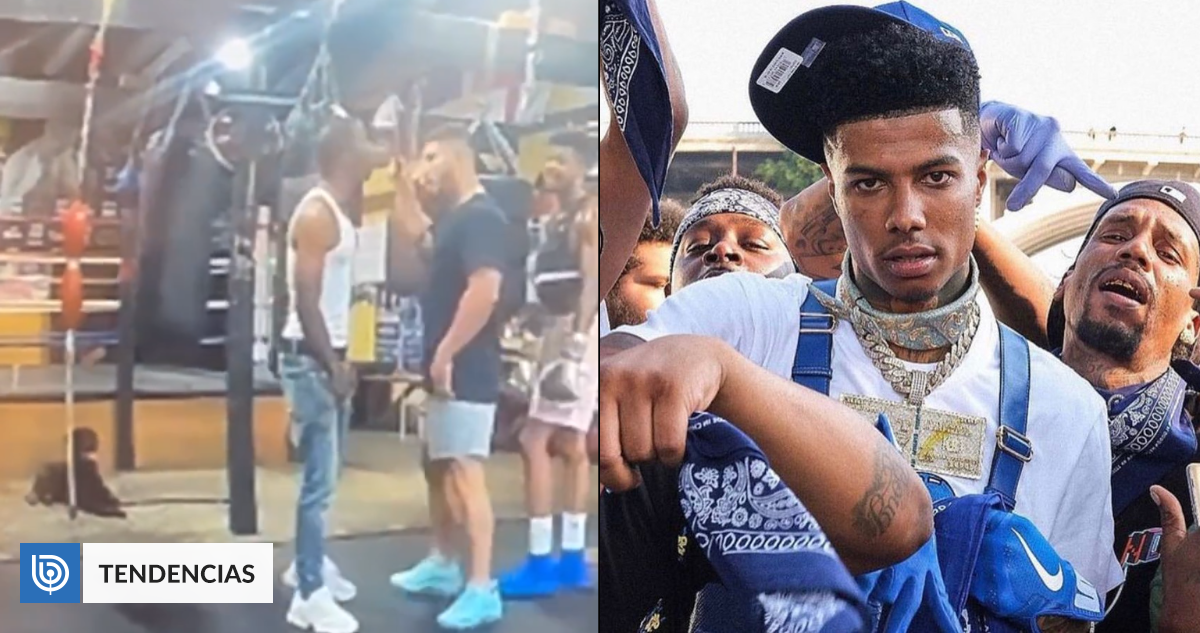 Rapper Blueface Stabbed While Training At Gym: Attack Captured On Video ...