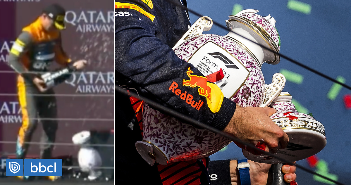 Revelan la solución al trofeo roto de Max Verstappen