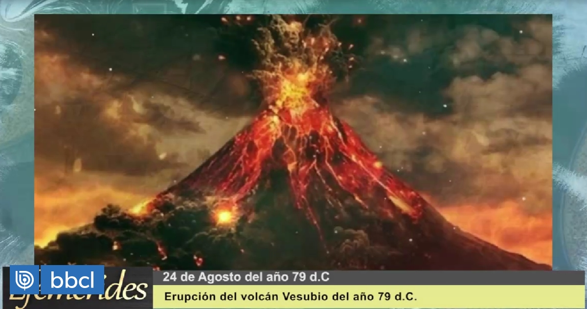 En Que Año Erupciono El Vesubio