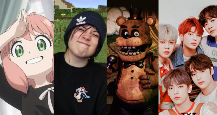 Diferentes imágenes que retratan las tendencias entre los niños.