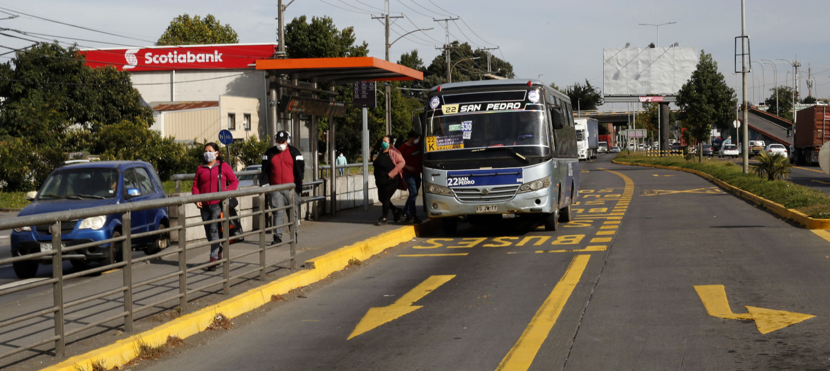 Transporte público en San Pedro de la Paz