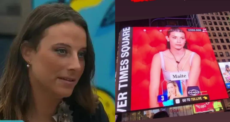 Constanza en Times Square