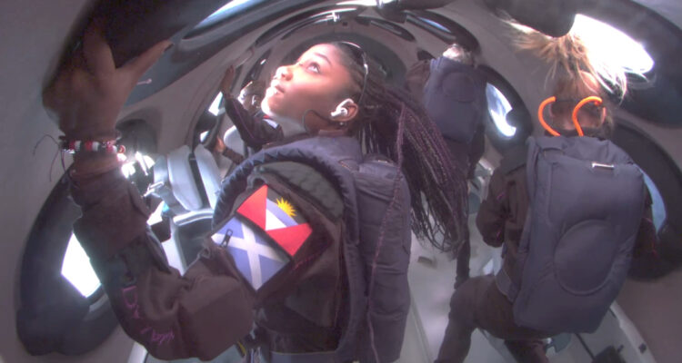 Virgin Galactic transportó a los primeros turistas espaciales: pudieron ver la curvatura de la Tierra