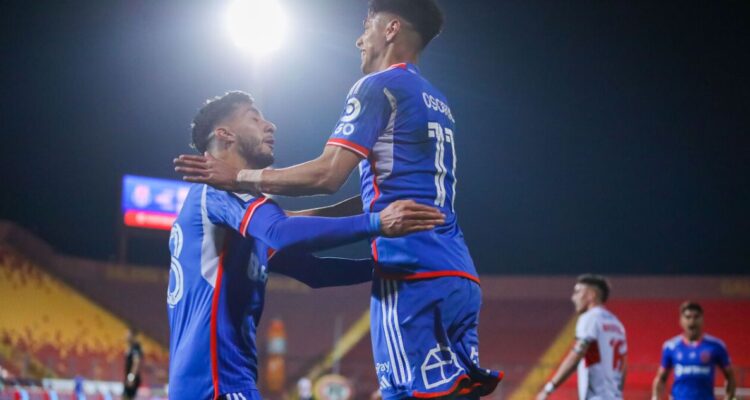 Darío Osorio y su gol que salvó a Universidad de Chile ante Curicó