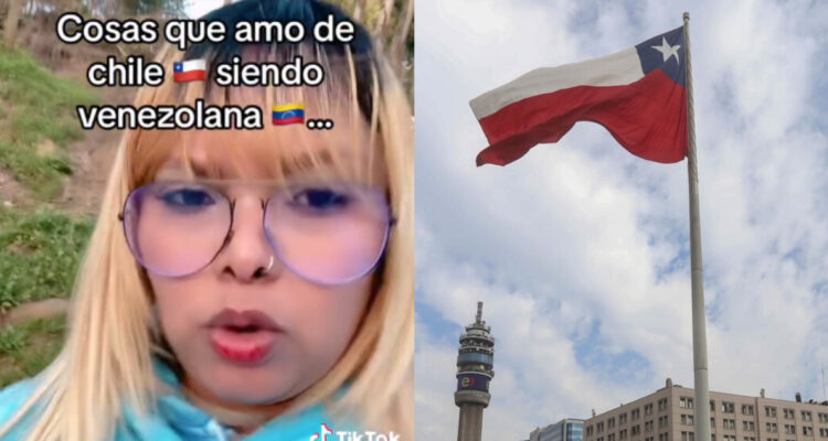 Joven venezolana destaca las cosas que ama de Chile
