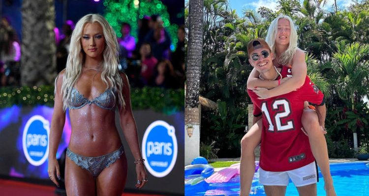 Vesta Lugg en la Gala de Viña 2023 y junto a su expareja Pablo Galdames